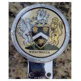rare 1950's beaulah wentworth car badge