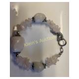 Rose Quartz Gemstone Bracelet