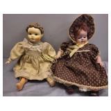 Madame Alexander & cracker barrel dolls
