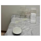 jewelry display lot 15 pcs risers mirror++