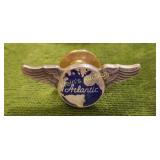 rare WWII Atlantic airlines service sterling pin