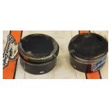 pair of harley twin cam stock pistons take offs
