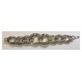 Givenchy NY signed bracelet graduated link