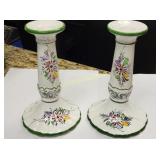 vtg Portugal for newworth candle holders 2 x bid