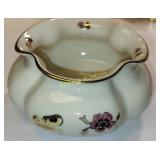 vtg zsolnay Hungary porcelain cach pot trinket etc
