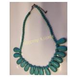 turquoise or blue how lite gemstone necklace