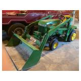 John Deere 332, Diesel, Loader