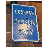 Cushman Parking Only