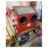 Central Pneumatic Sand Blast Cabinet