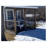 Picnic Table on wheels, Kept under roof