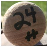 Detroit Tigers, Gary Pettis Game Baseball Bat