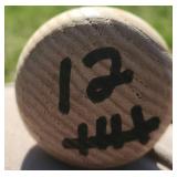 Detroit Tigers, Luis Salazar Game Baseball Bat