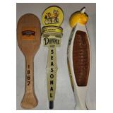 Collection of Beer Tap Handles