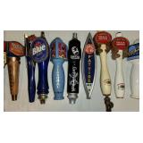 Collection of Beer Tap Handles