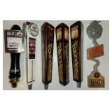 Collection of Beer Tap Handles