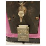 Vintage 1 Cent Bubble Gum/Candy Vending Machine