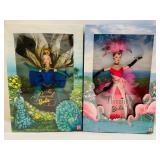 The Peacock and Flamingo Barbie Dolls