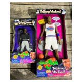 Vintage New Old Stock Michael Jordan Space Jam Figurines