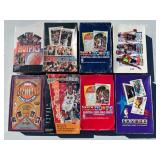 Vintage Sky Box, Score, Upper Deck Basketball Card Boxes