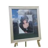 Elizabeth Taylor Autographed Framed Photograph