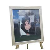 Elizabeth Taylor Autographed Framed Photograph