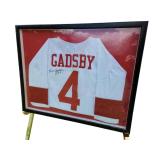 Detroit Red Wings Hall of Famer, Bill Gadsby Autographed Hockey Jersey