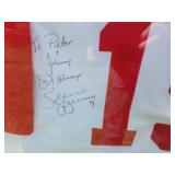 Vintage Signed Steve Yzerman Hockey Jersey