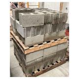 Lot #95 (2) Pallets of concrete blocks
