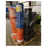 Lot #78 Pallet of 5 Gallon Buckets, Risers, etc.