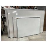 Lot #76 (6) Dry Erase Boards- Various Sizes