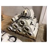 Lot #117 Large Group of Hydrofarm Radiant 8 Lights