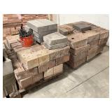 Lot #96 (2) Pallets of Retaining Wall Blocks