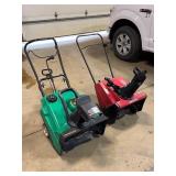 Lot #111 Pair of Snow Blowers