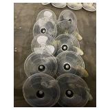 Lot #66 Group of 10 Hurricane 18" Wall Mount Fans