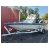 1994 Bluefin Spectrum Open Hull Aluminum 18’6” Boat 