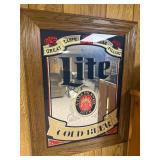 Miller Light Beer Mirror