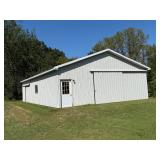Pole Barn View, 30 X 50, East Entrance