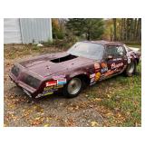 Modified Pontiac Firebird Drag Car 