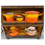 Le Creuset & Descoware Enameled Cast Iron Cooking