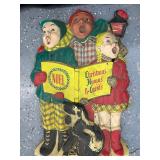 Vintage Christmas Carolers Decoration 