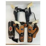 Small Collection of Cap Guns w/ Holsters