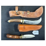 #285 (2) Marbles Knives in Sheaths #285 (2) Marbles Knives in Sheaths