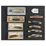 #289 Pocket Knife Lot #1 incl. Several Schrade Old Timers, (2) Sea Hawks, Smith & Wesson, etc. #289 Pocket Knife Lot #1 incl. Several Schrade Old Timers, (2) Sea Hawks, Smith & Wesson, etc.