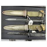 #292 (2) Vietnam Bayonets Marked #292 (2) Vietnam Bayonets Marked