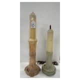 #25 Art Deco Skyscraper florescent lamps