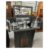 #67 Rare Philco Radio Bar Co of America Mini Bar Drink cabinet