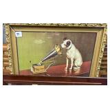 #99 Framed Victor / His Masters Voice Print