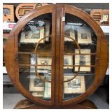 #104 Art Deco Glass Cabinet 