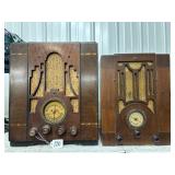 #120 Lot of 2 Tombstone Radios Incl. Atwater Kent, Paramont