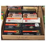 #458 Winchester and Hornady 22–250 REM 52 grain hollow point, varmint, express, etc.